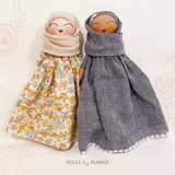 Sofia Hijab Doll ~ Signature Linen Edition (Black)