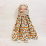 Sofia Hijab Doll ~ Signature Linen Edition (Floral)